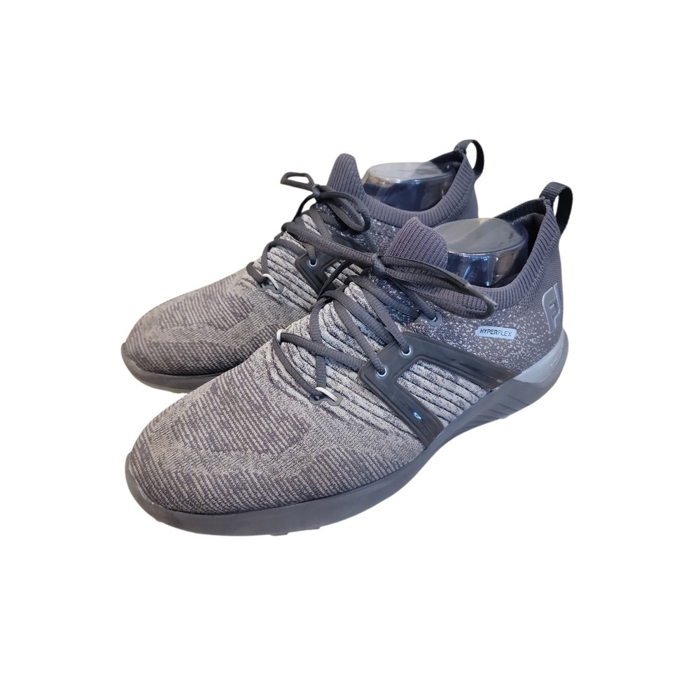 FootJoy Hyperflex Golf Shoes 51081 Charcoal Grey Soft Cleat Men's Size 11M.